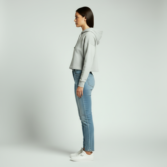 Louviner | Cropped Hoodie