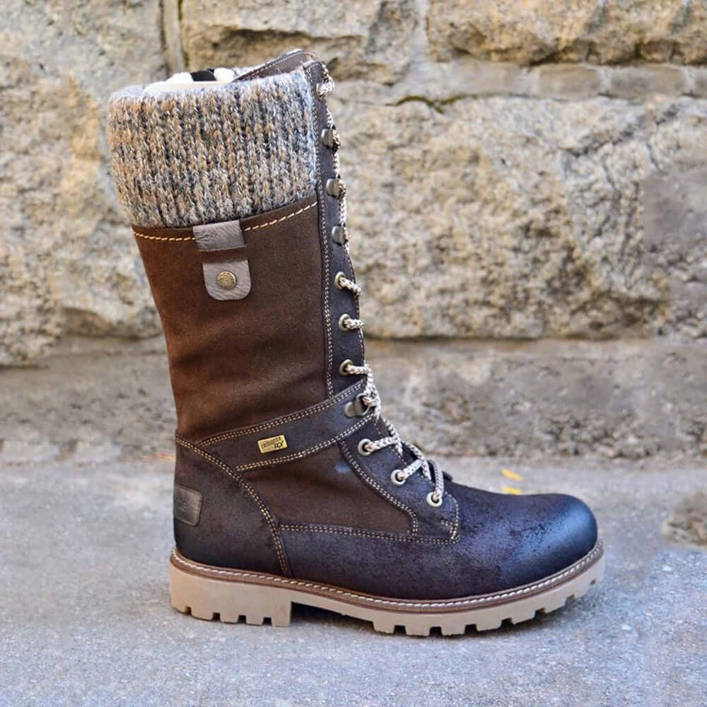 Waterproof and non-slip winter boots for women