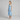 Louviner | Womens Sleeveless Midi Dress Sky Blue