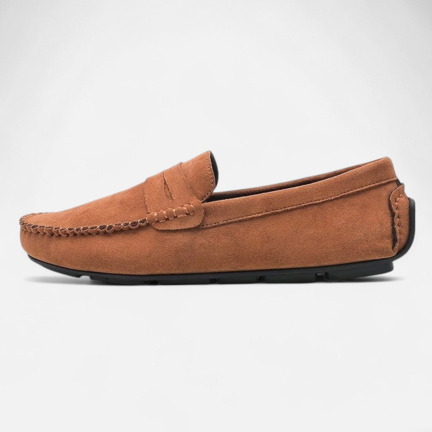 Dorevelle | Men's Leather Slip-On Loafers