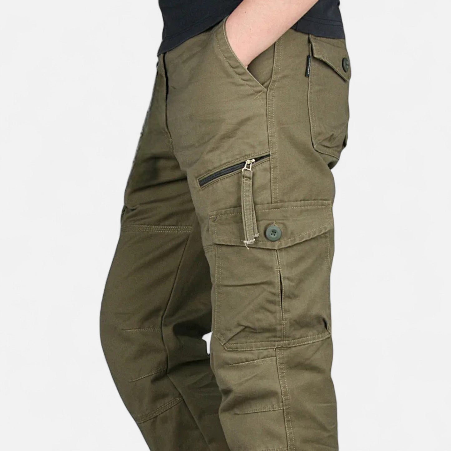Dorevelle | Men’s Cargo Trousers – Autumn Military Cotton Style