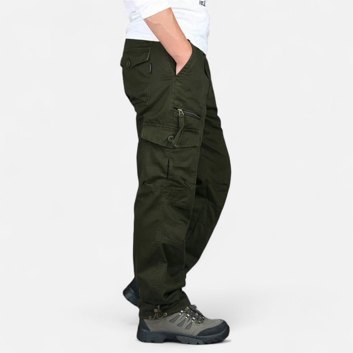 Dorevelle | Men’s Cargo Trousers – Autumn Military Cotton Style
