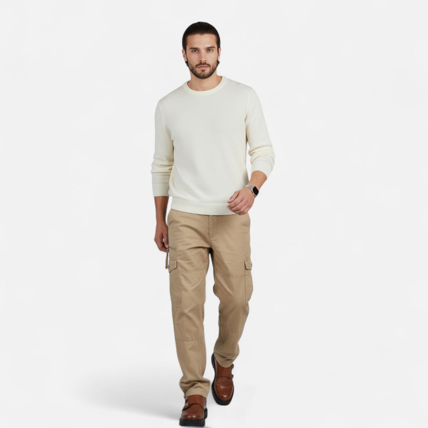 Dorevelle | Men’s Cargo Trousers – Autumn Military Cotton Style