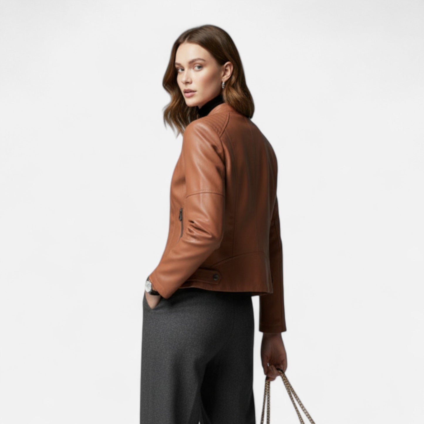 Dorevelle | Women’s Leather Jacket– Heritage Chic