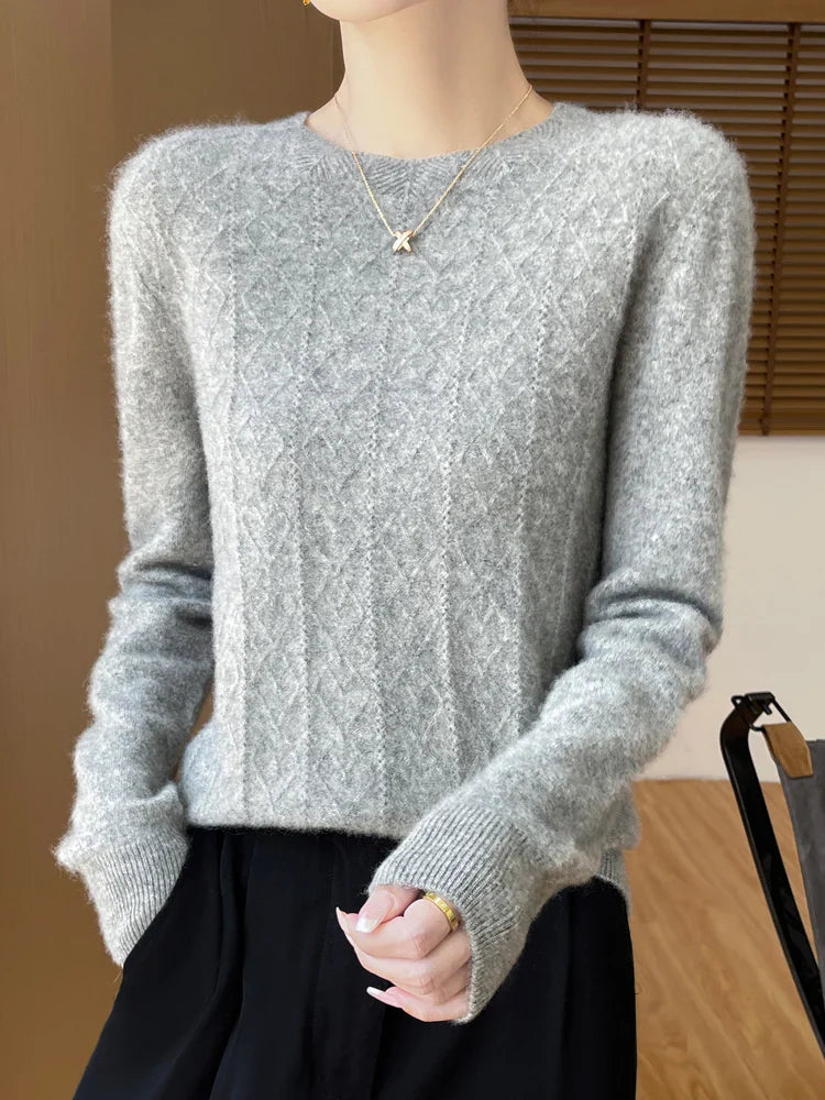 Classic Merino Wool Sweater for Women