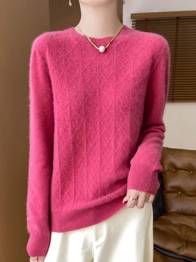 Classic Merino Wool Sweater for Women