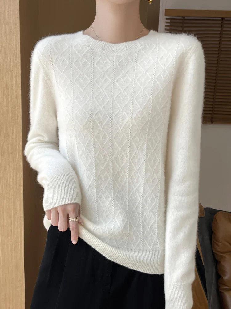 Classic Merino Wool Sweater for Women