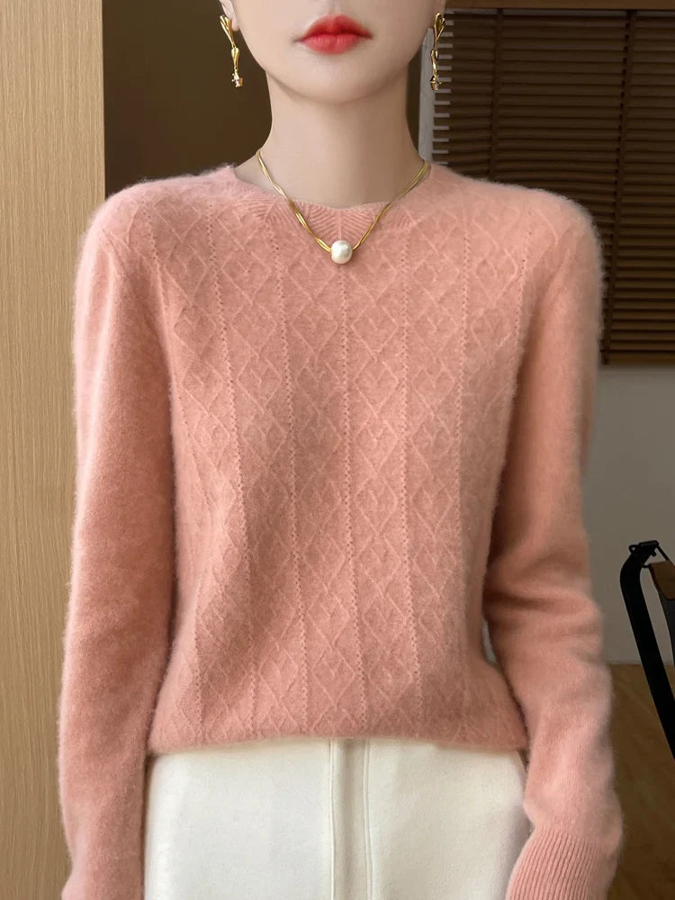Classic Merino Wool Sweater for Women