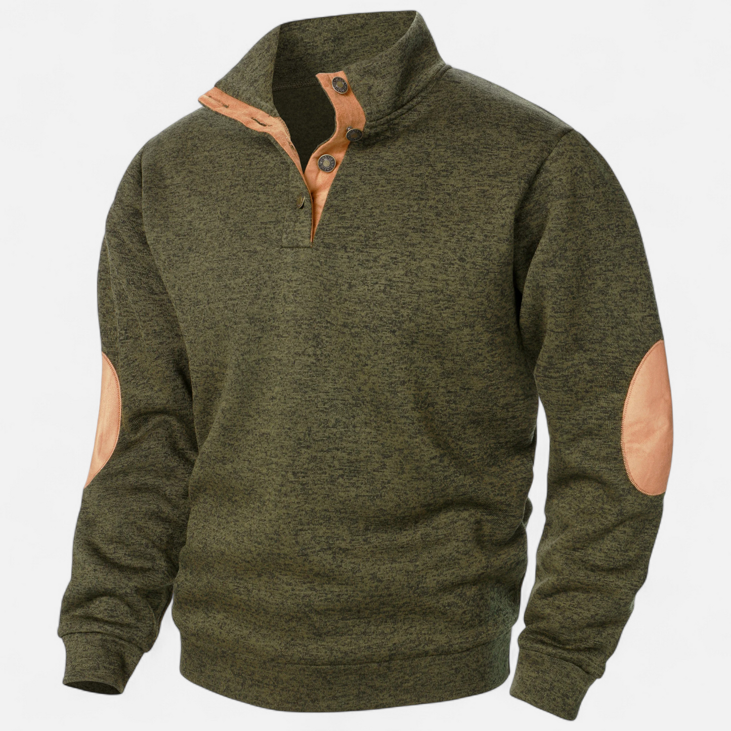 Dorevelle | Men’s Knitted Sweater – Stand Collar Heritage Style