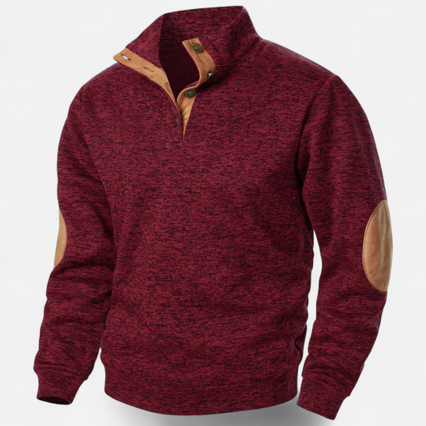 Dorevelle | Men’s Knitted Sweater – Stand Collar Heritage Style