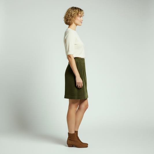 Louviner | Corduroy Skirt