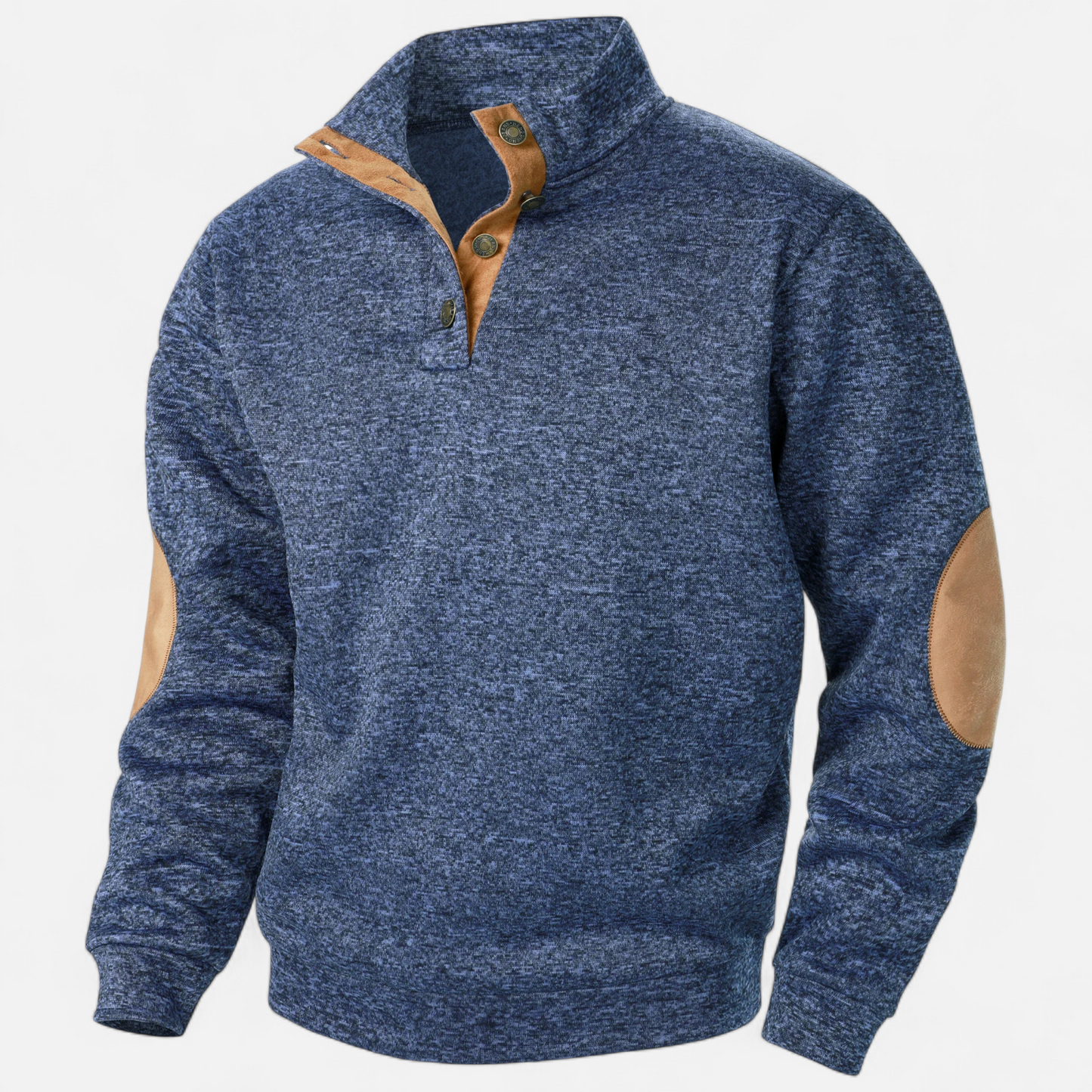 Dorevelle | Men’s Knitted Sweater – Stand Collar Heritage Style